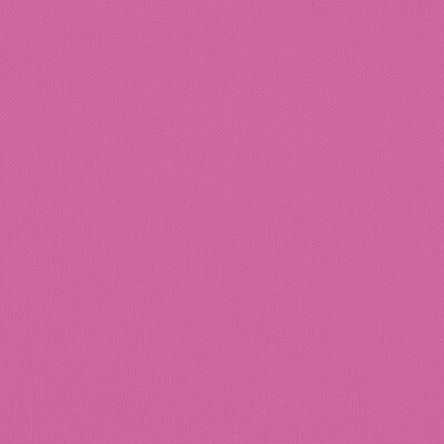 vidaXL Bänkdyna för trädgården rosa 100x50x7 cm oxfordtyg
