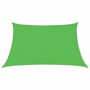 vidaXL Solsegel 160 g/m&sup2; ljusgr&ouml;n 3/4x2 m HDPE