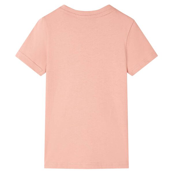 T-shirt för barn ljus orange 92