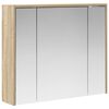 vidaXL Badrumsspegelsk&aring;p Sonoma-ek 73,5 x 16 x 62,5 cm Konstruerat tr&auml;