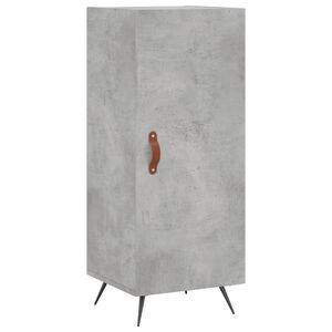 vidaXL Sk&aring;p betonggr&aring; 34,5x34x90 cm konstruerat tr&auml;