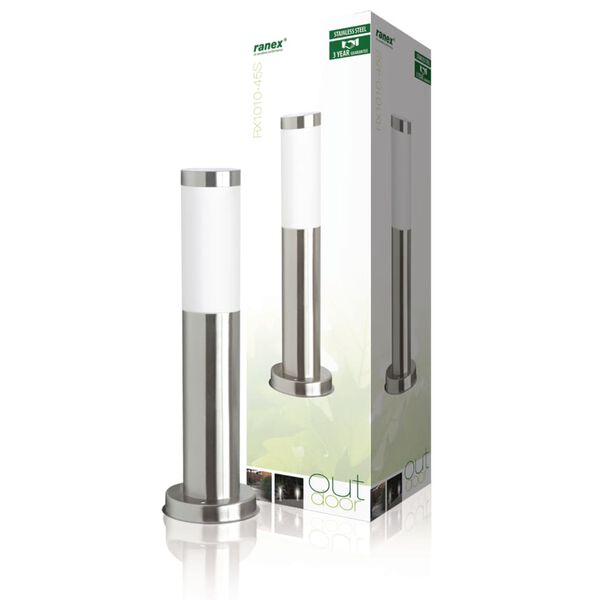 Ranex Tr&auml;dg&aring;rdspollare 20 W krom 45 cm RX1010-45