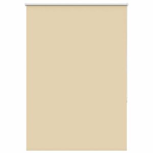 vidaXL Rullgardin m&ouml;rkl&auml;ggningsbar beige 110x175 cm tyg bredd 105,7 cm