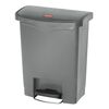 Rubbermaid Pedalhink Slim Jim 30 L gr&aring;