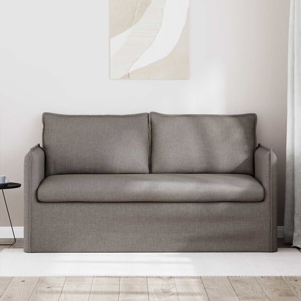 vidaXL Soffa Taupe