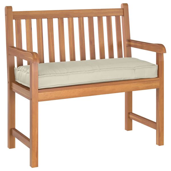 vidaXL Palldyna f&ouml;r b&auml;nk Kr&auml;m 100 x 40 x 8 cm Oxford tyg