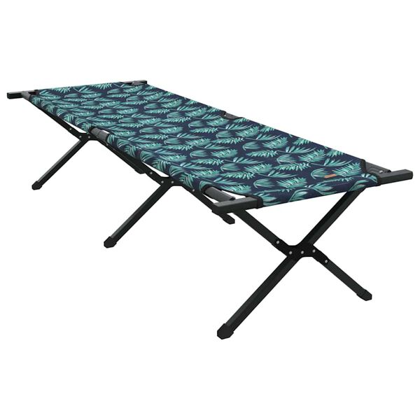 vidaXL F&auml;llbar Camping S&auml;ng L&ouml;v Skog 193 x 69 x 45 cm Oxford tyg