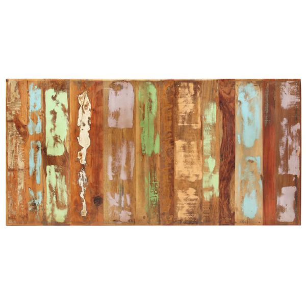 vidaXL Matbord massivt &aring;tervunnet tr&auml; 180x90x76 cm