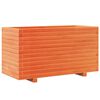 vidaXL Odlingsl&aring;da vaxbrun 90x40x49,5 cm massiv furu