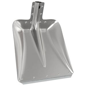 vidaXL Skyffelhuvud Silver 45 x 38 cm Aluminium