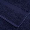 vidaXL Premium handdukar 12 st SOLUND marinblå 600 gsm