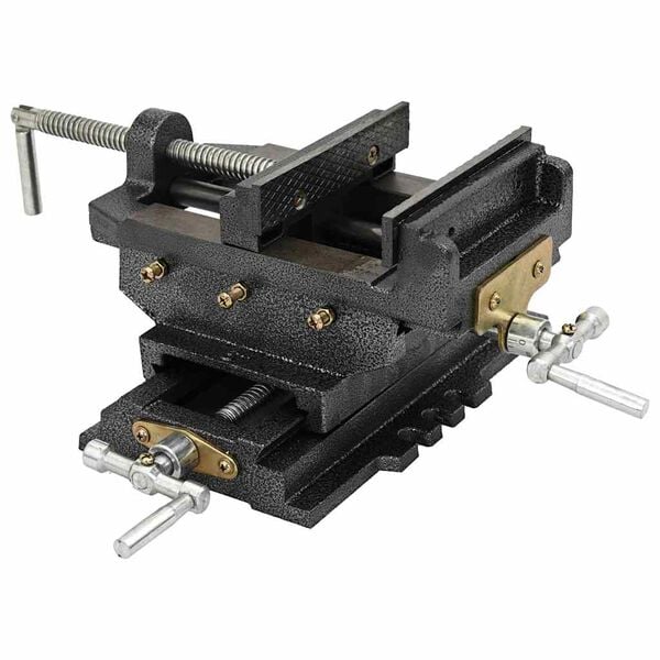 vidaXL Skruvst&auml;d med tv&auml;rslid 150 mm