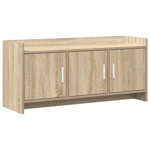 vidaXL TV-sk&aring;p 102 x 33 x 47 cm Sonoma-ek Konstruerat tr&auml;