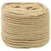vidaXL B&aring;tsn&ouml;re 5 mm 25 m Naturlig