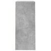 vidaXL Skoskåp betonggrå 60x35x84 cm konstruerat trä