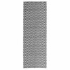vidaXL Utomhusmatta ARAKIL svart 80x250 cm PP