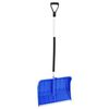 vidaXL Sn&ouml;spade bl&aring; 145 cm aluminium