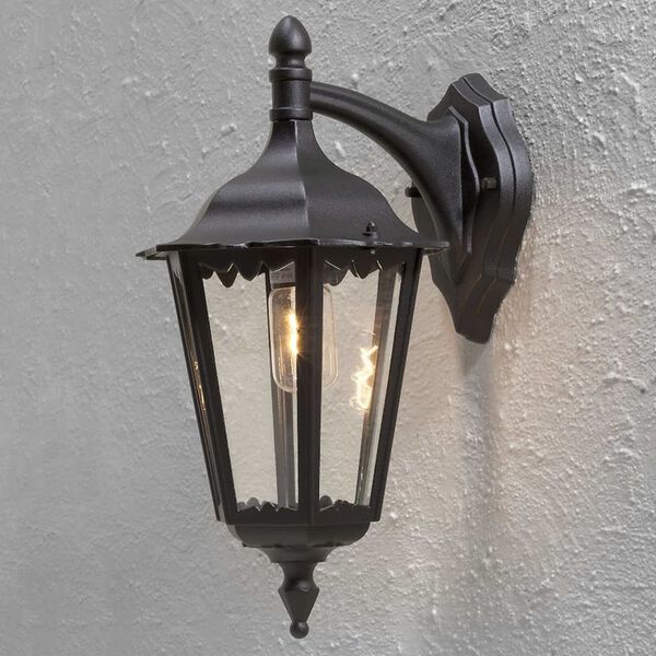 KONSTSMIDE V&auml;gglampa Firenze matt svart