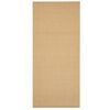 vidaXL Matta naturlig sisal 66x150 cm
