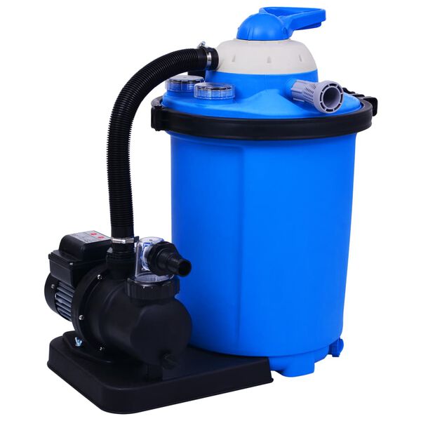 vidaXL Sandfilterpump 550 W 50 L