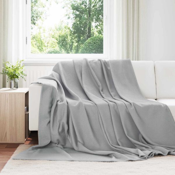 vidaXL Filtar 24 pcs Gr&aring; 270 x 240 cm Fleece