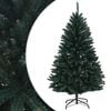 vidaXL Plast Hingad Julgran 150 cm PVC M&ouml;rkgr&ouml;n