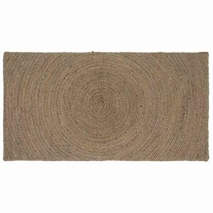 vidaXL Matta Gr&aring; 60 x 110 cm Jute