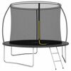 vidaXL Studsmatta rund 305x76 cm 150 kg
