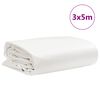 vidaXL Presenning vit 3x5 m 650 g/m&sup2;