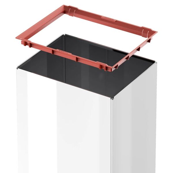 Hailo Soptunna Big-Box Swing storlek L 35 L vit 0840-131