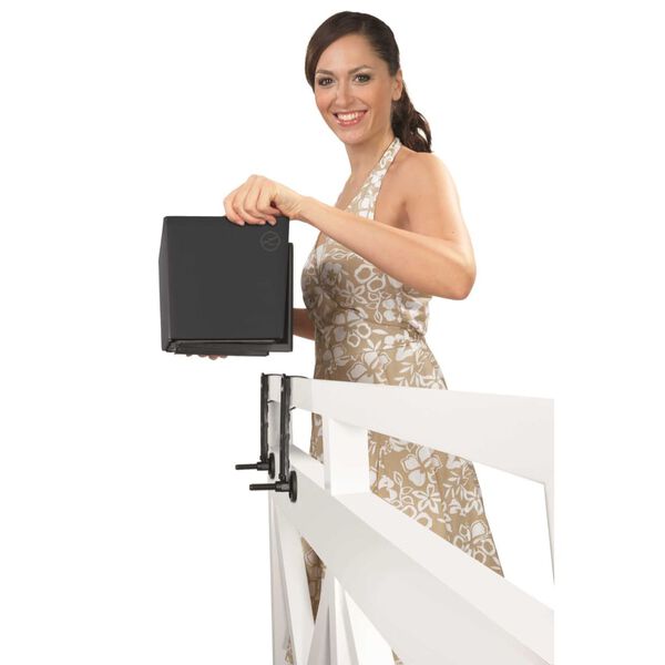 LECHUZA Blomkruka Balconera Color 80 ALL-IN-ONE skiffer 15683