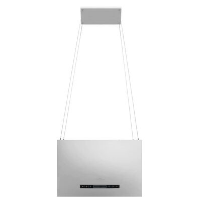 vidaXL Hängande köksfläkt touchsensor LCD 55 cm rostfritt stål