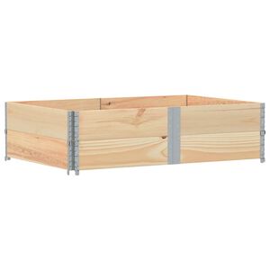 vidaXL Odlingsl&aring;da 150x100 cm massivt furutr&auml;
