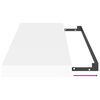 vidaXL Svävande vägghyllor 4 st vit 60x23,5x3,8 cm MDF