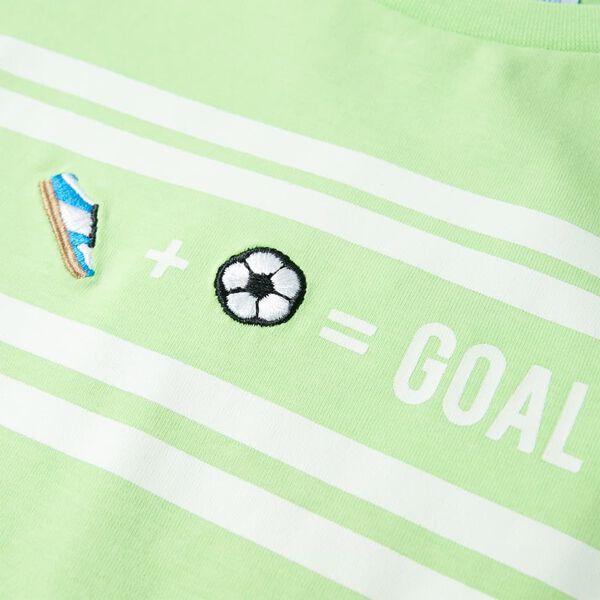 T-shirt för barn neongrön 92