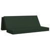 vidaXL F&auml;llbar Soffbed 180 x 67 x 45 cm M&ouml;rkgr&ouml;n