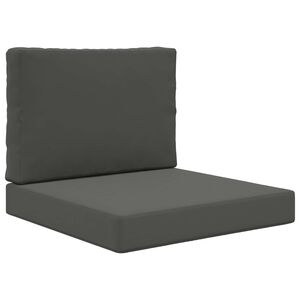 vidaXL Utomhus Soffa Kudde Polyester Antracit 60 x 60 cm