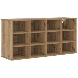 vidaXL Skosk&aring;p 103 x 30 x 51 cm Konstruerat tr&auml; Artisan-ek
