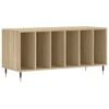 vidaXL Stereob&auml;nk sonoma-ek 100x38x48 cm konstruerat tr&auml;
