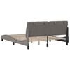 vidaXL Bed Frame without Mattress Taupe 160x200 cm Fabric
