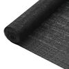 vidaXL Insynsskyddsn&auml;t svart 3,6x25 m HDPE 75 g/m&sup2;