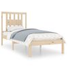 vidaXL S&auml;ngram massiv furu 90x200 cm