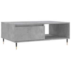 vidaXL Soffbord betonggr&aring; 90x60x35 cm konstruerat tr&auml;