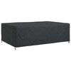 vidaXL M&ouml;bel&ouml;verdrag Enf&auml;rgad Svart 300 x 200 x 90 cm 420D