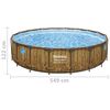 Bestway Poolset Power Steel 549x122 cm