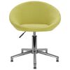 vidaXL Snurrbar kontorsstol gr&ouml;n tyg
