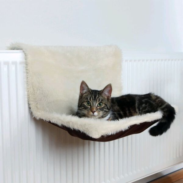 TRIXIE Elements&auml;ng i plysch kr&auml;mf&auml;rgad och brun 43141