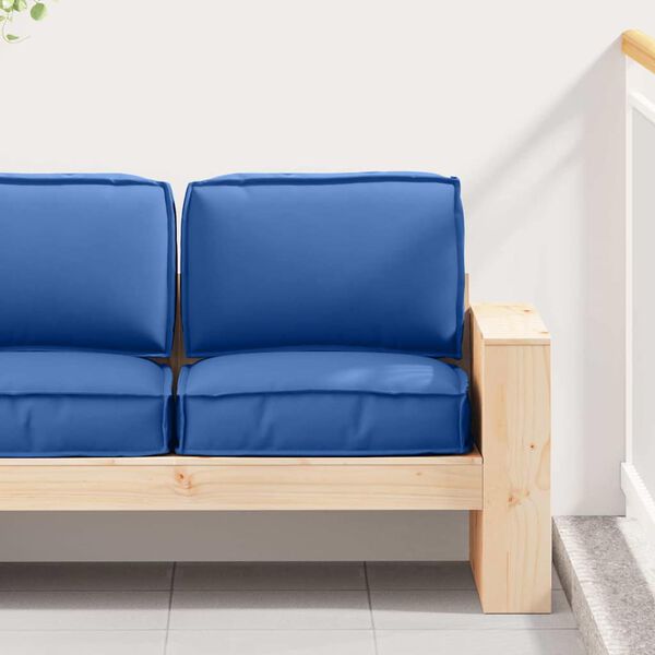 vidaXL Pallkuddset 2 pcs Kungsbl&aring; Oxford Tyg