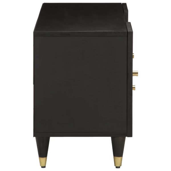 vidaXL Tv-b&auml;nk 105x33x46 cm massivt mangotr&auml;