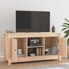 vidaXL Tv-bänk 103x36,5x52 cm massiv furu
